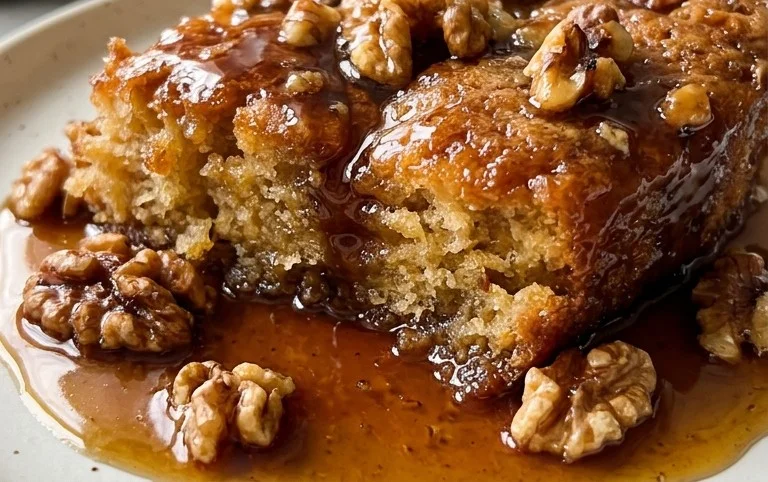 Maple Walnut Pudding Chômeur